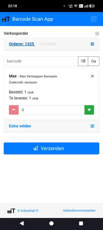 Sales order