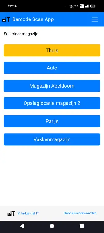 Select Exact Online Warehouse