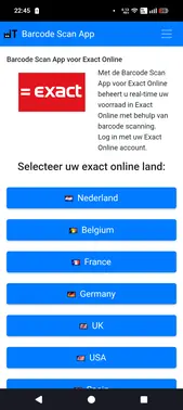 Login at Exact Online