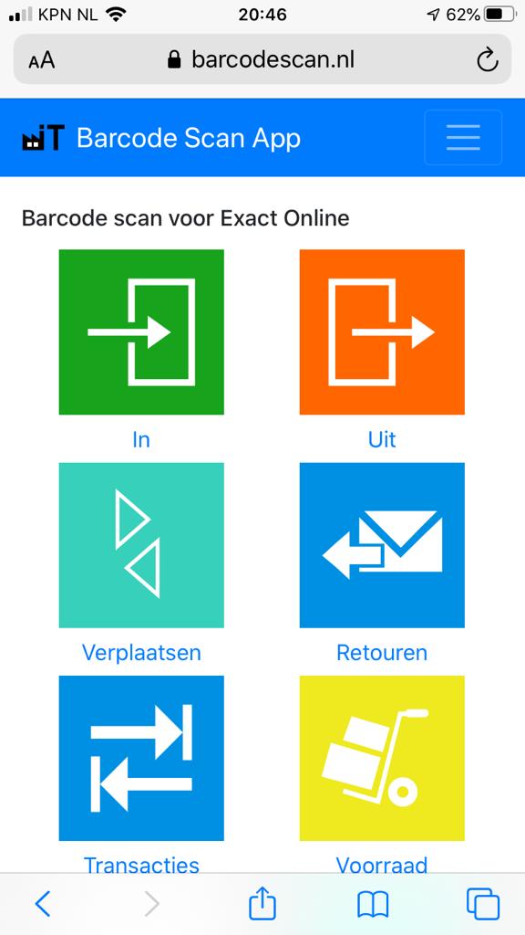 Install Barcode Scan App on iPhone