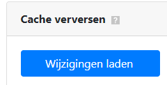 Cache verversen