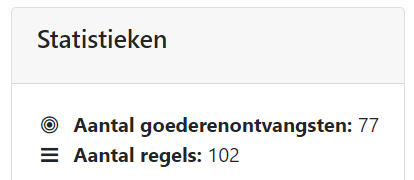 Wareneingangsanalyse