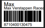 Artikel Code 128 (Zebra - Z-Perform 1000T 880003-025D 38x25mm)