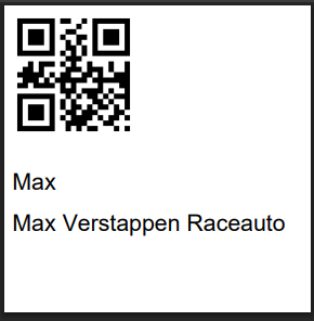 Artikel QR (75x75mm)