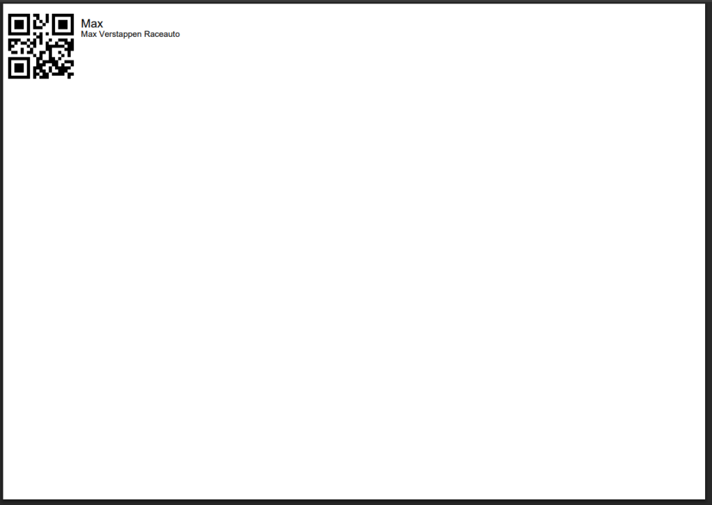 Artikel QR (A4 - Landscape)