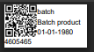 Batch QR errorlevel 0 (Dymo - S0722530 - 13x25mm)