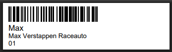 Artikel Code 128 (Dymo - Lageretikett - 1933081 - 25x89mm)