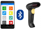 Bluetooth barcode scanner