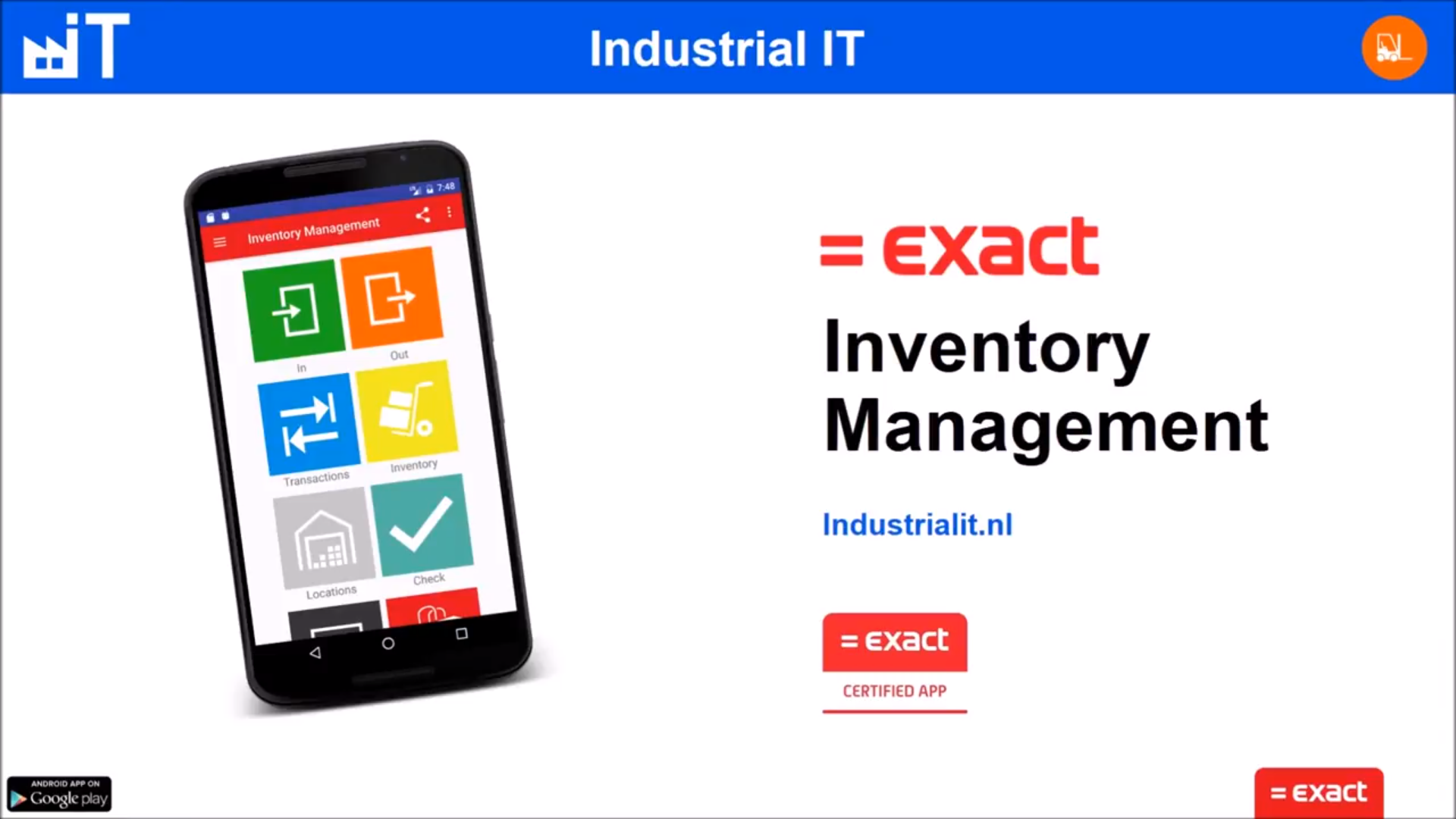 Exact Online Barcode Scan App Razendsnel voorraad verwerken