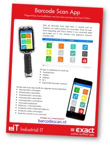 Exact Online Barcode Scanning